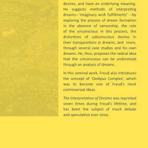 Sigmund Freud : The Interpretation of Dreams